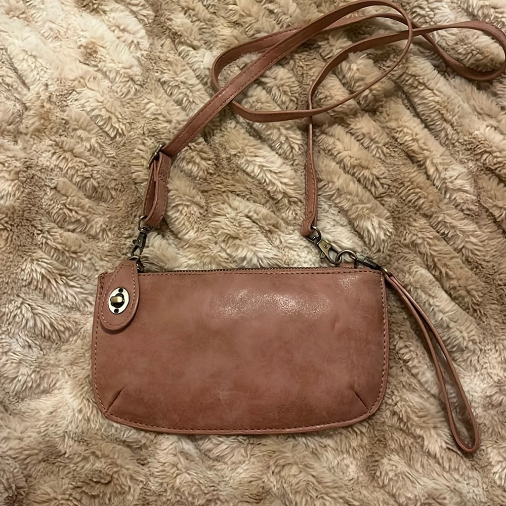 Crossbody Wristlet Clutch
